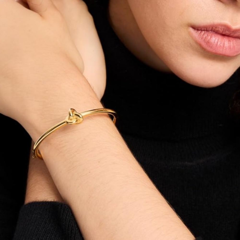 $78 Kate Spade Sailor’s Knot Bracelet Gold Plated